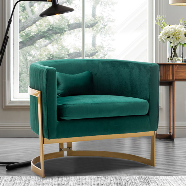 Emerald green cocktail discount chair